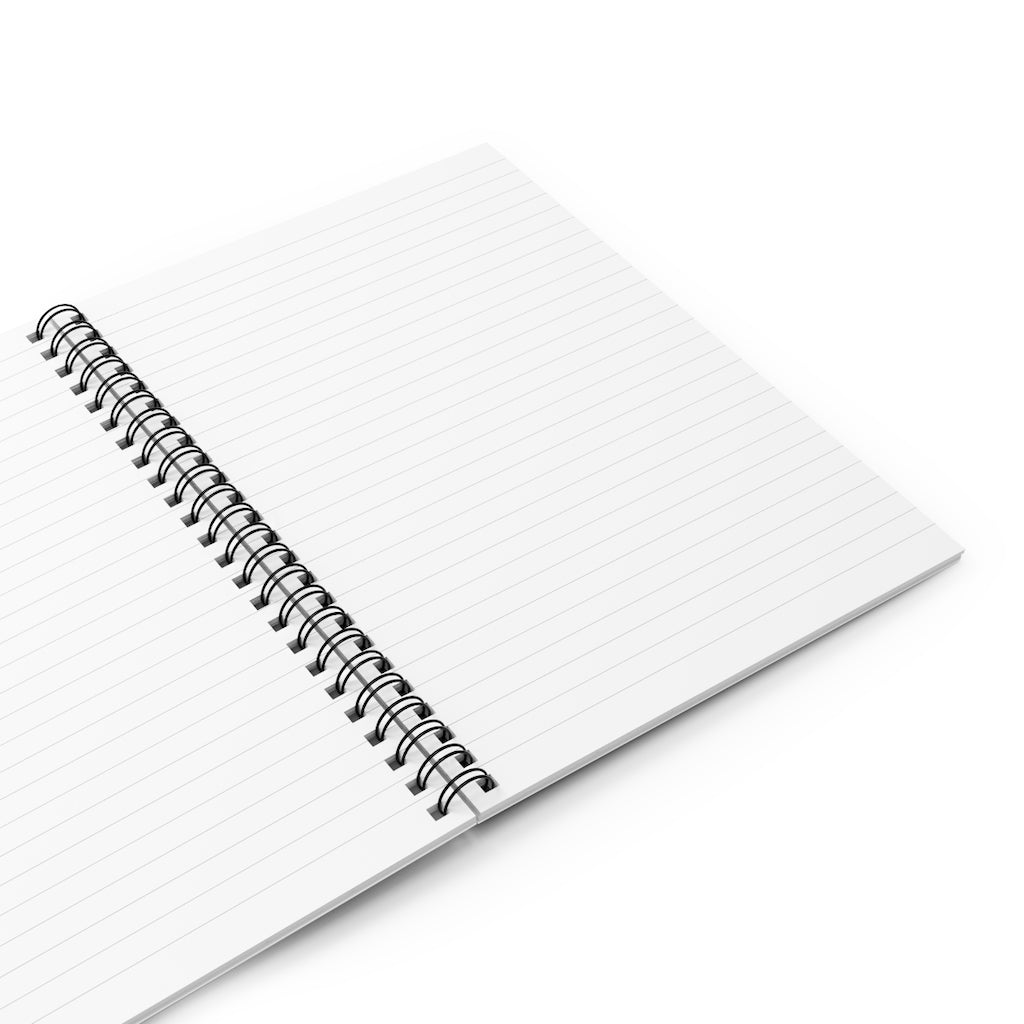 Vintage Rainbow Spiral Notebook