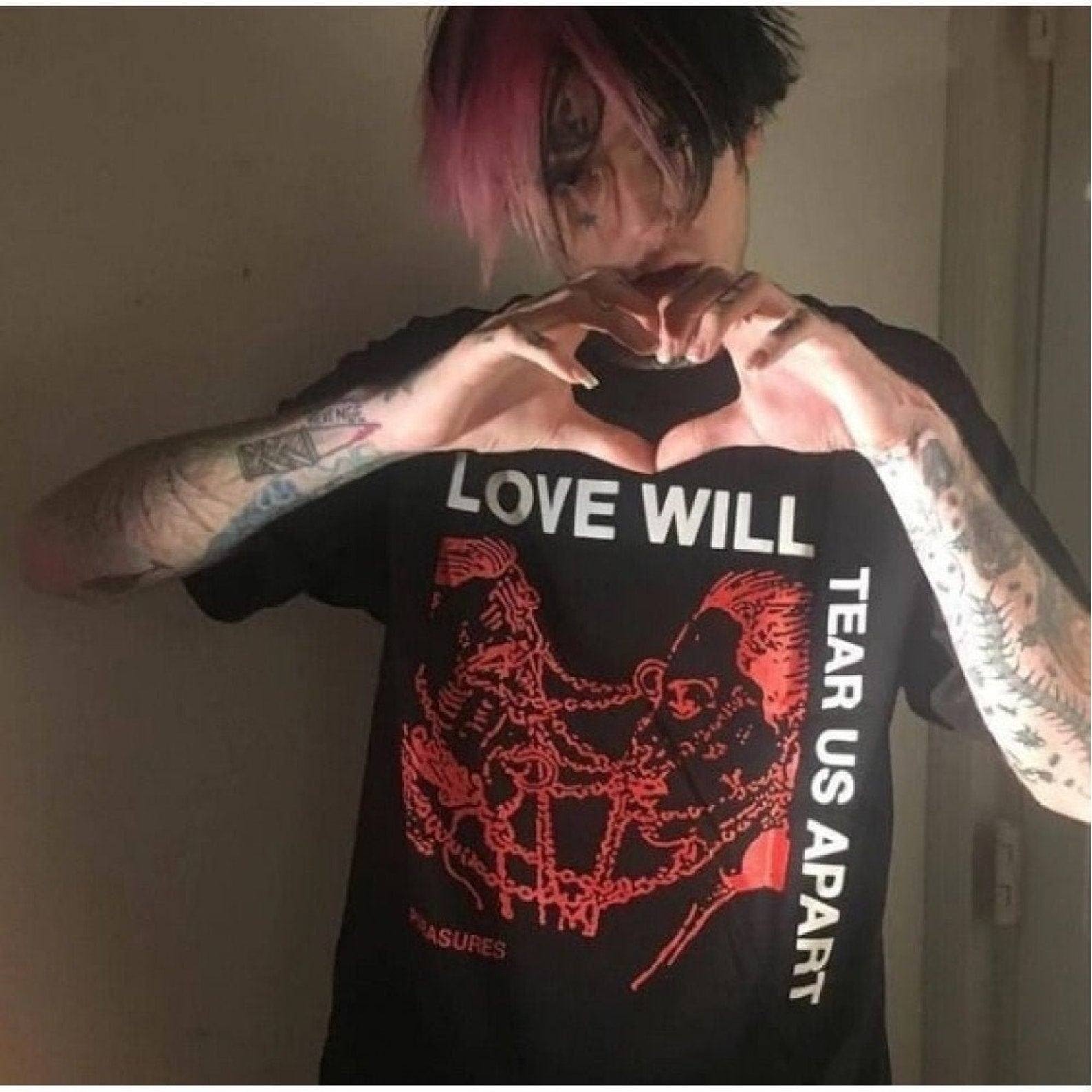 Love Will Tear Us Apart T Shirt Allegro s