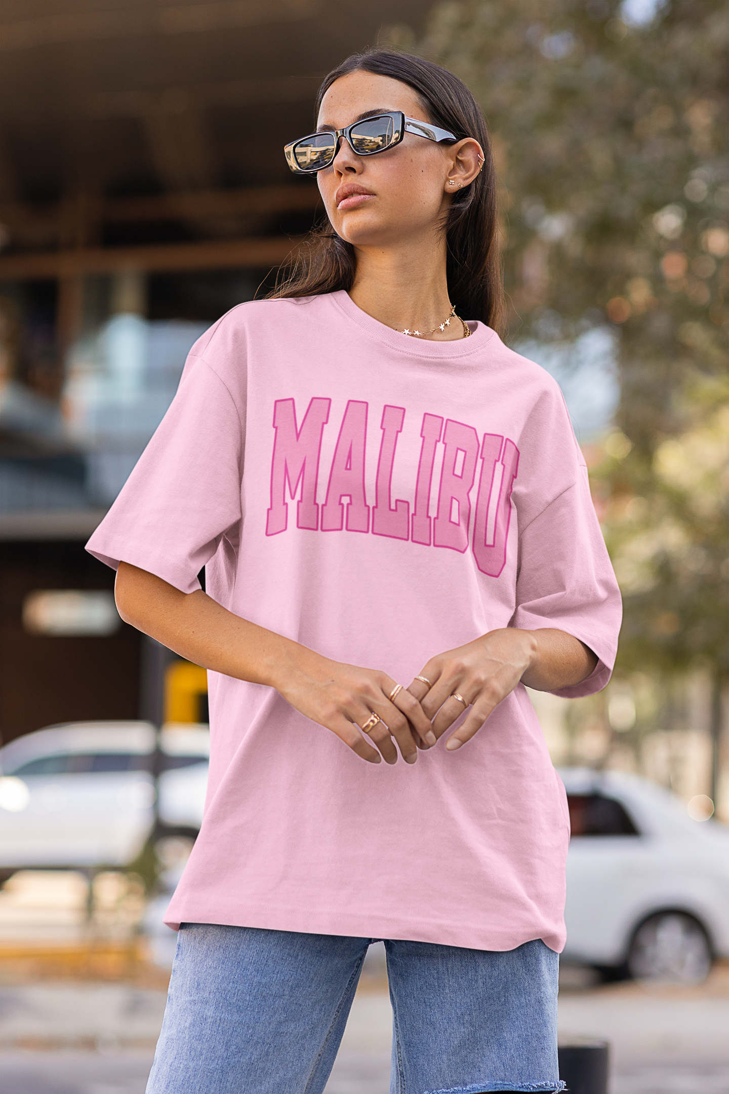 Malibu Pink Comfort Colors T-Shirt Blossom