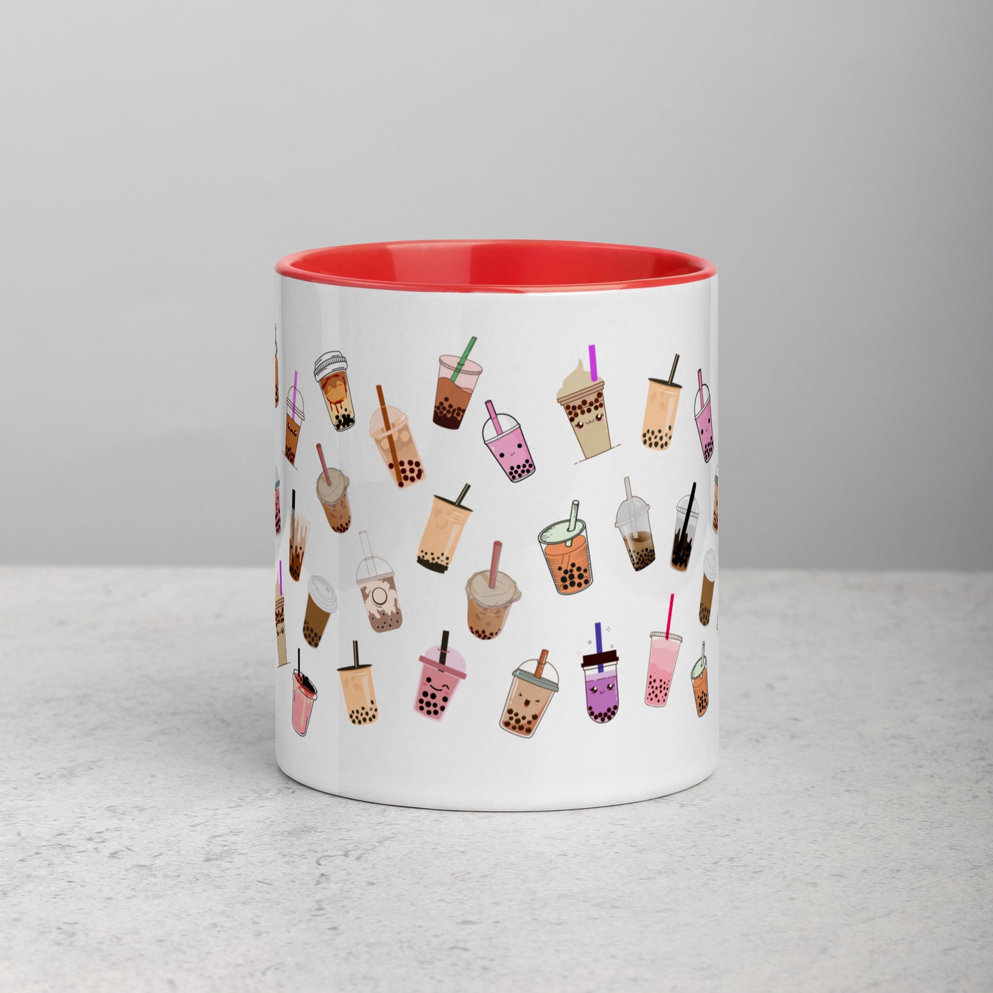 Kawaii Boba (Bubble) Milk Tea Mug
