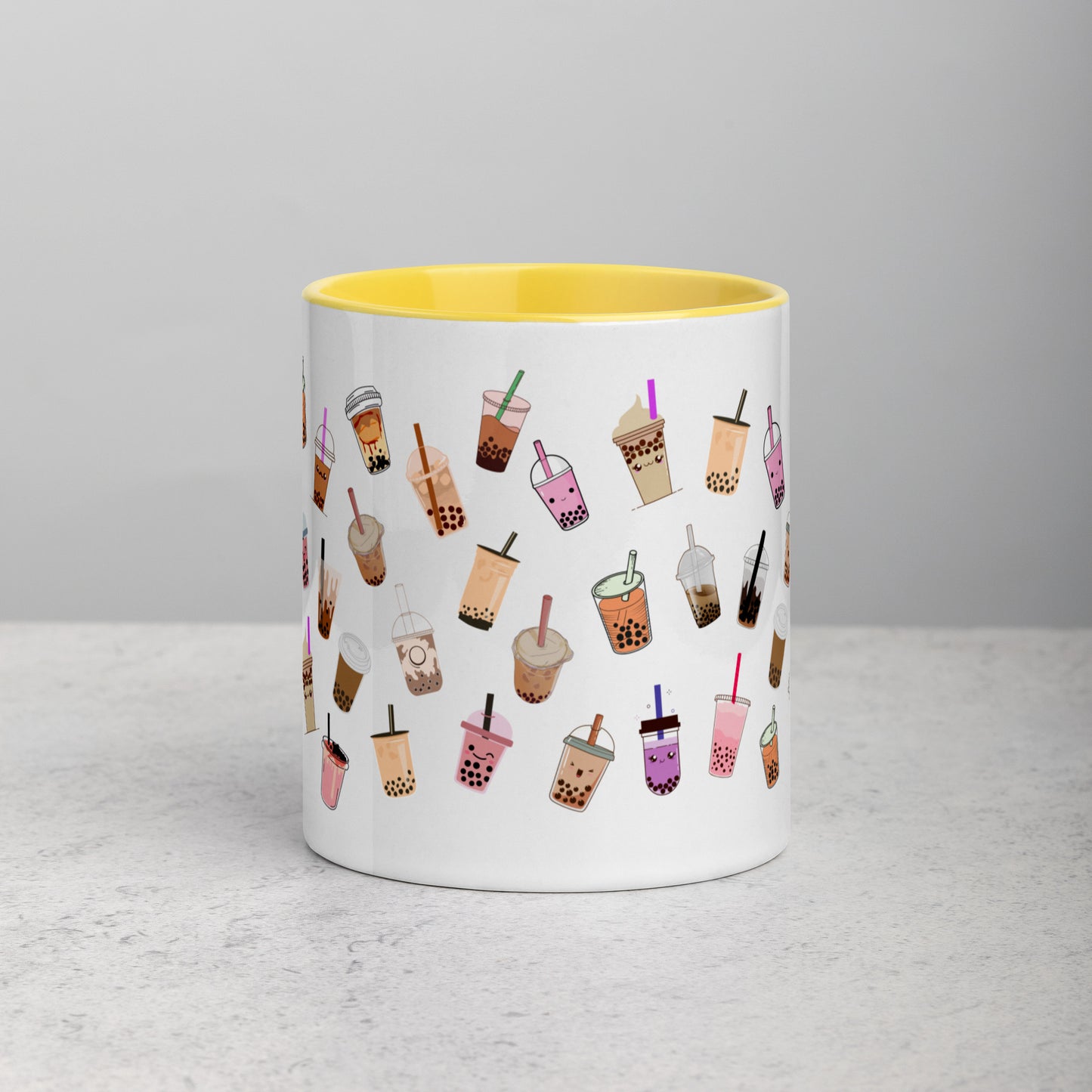 Kawaii Boba (Bubble) Milk Tea Mug