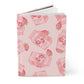 Kawaii Strawberry Milk Hardcover Journal