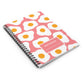 Egg Pattern Spiral Notebook