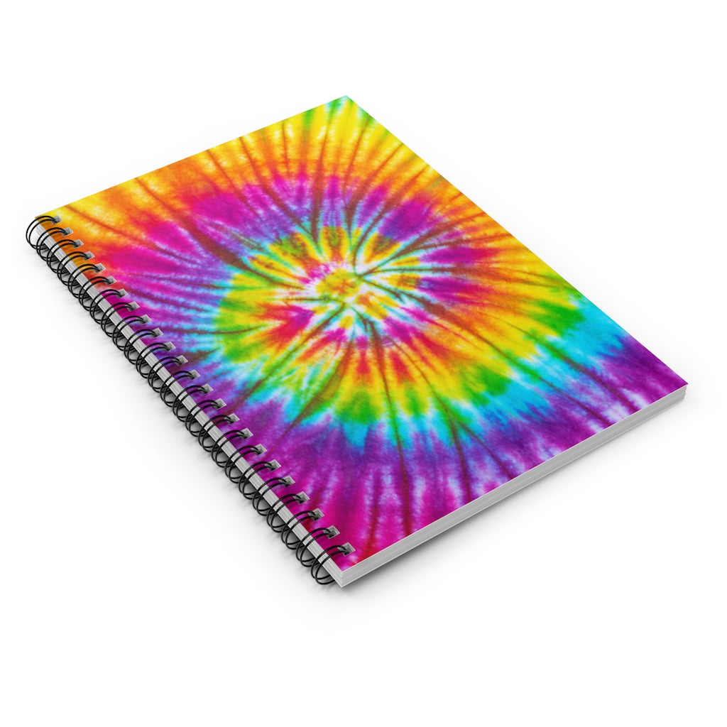 Tie Dye Spiral Spiral Notebook