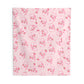 Kawaii Strawberry Milk Indoor Wall Tapestry