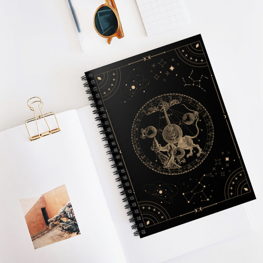 Celestial Spiral Notebook