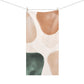 Neutral Boho Abstract Beach Towel