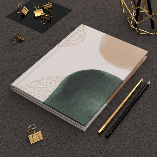 Boho Abstract Hardcover Journal