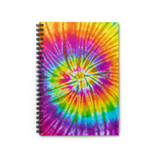 Tie Dye Spiral Spiral Notebook
