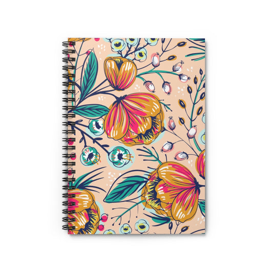 Spring Flowers Spiral Notebook