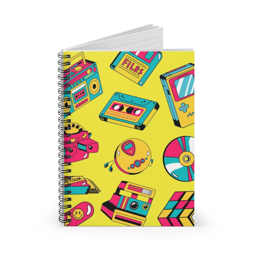 90s Retro Kidcore Spiral Notebook