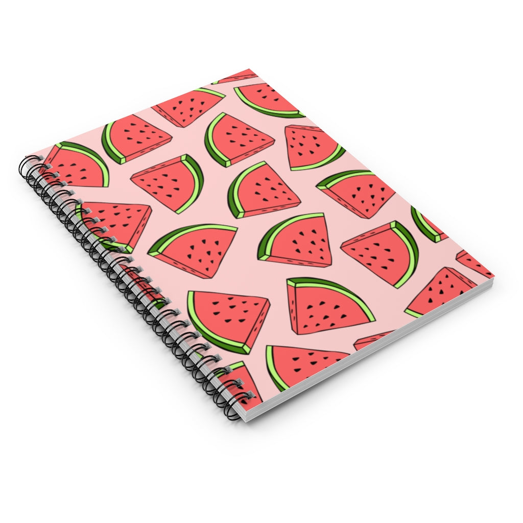 Kawaii Watermelon Spiral Notebook