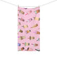 Boba Tea Beach Towel 