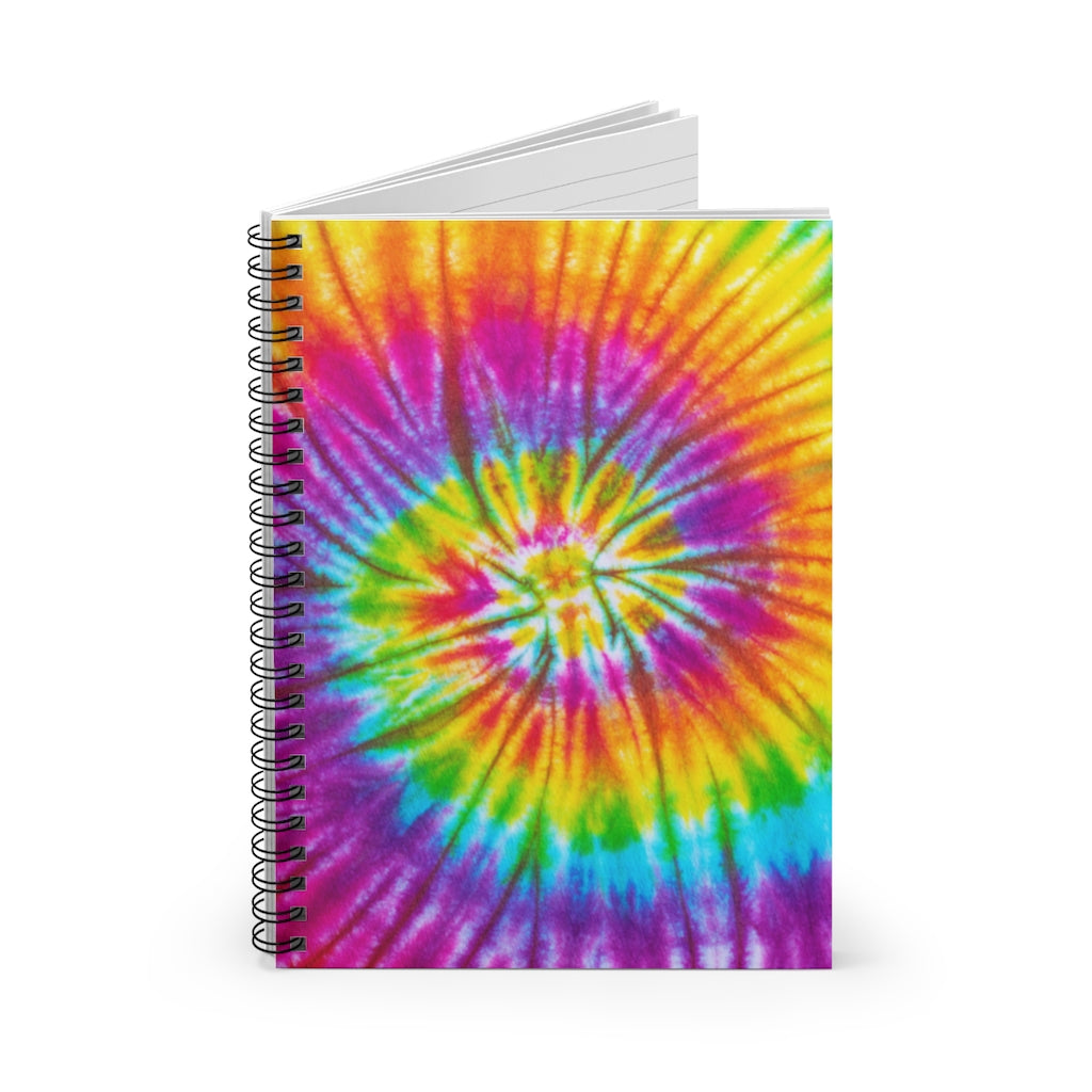 Tie Dye Spiral Spiral Notebook