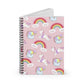 Kawaii Rainbow Unicorn Notebook