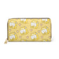 Kawaii Yellow Banana Milk Zipper Wallet