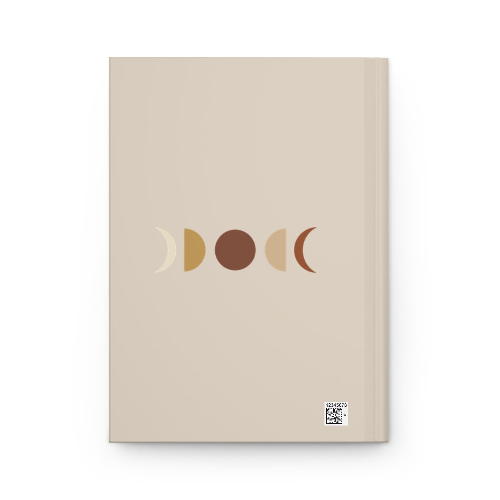 Moon Phases Hardcover Journal