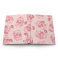 Kawaii Strawberry Milk Hardcover Journal