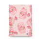 Kawaii Strawberry Milk Hardcover Journal