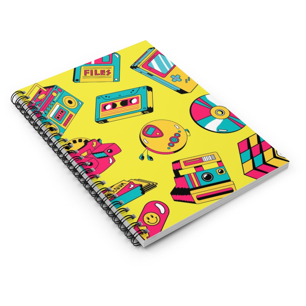 90s Retro Kidcore Spiral Notebook