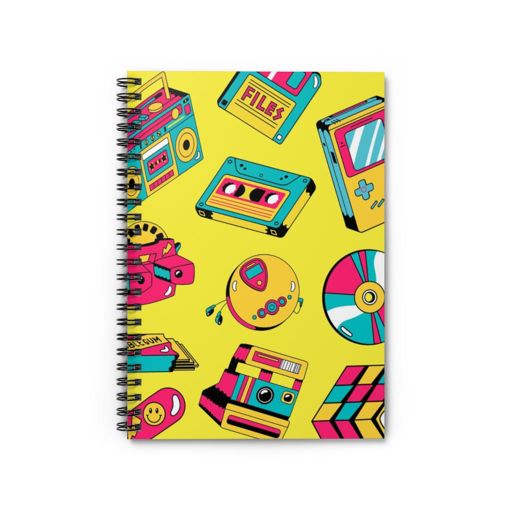 90s Retro Kidcore Spiral Notebook