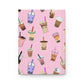 Kawaii Boba Tea Hardcover Journal