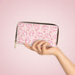 Kawaii Strawberry Cow Zipper Wallet