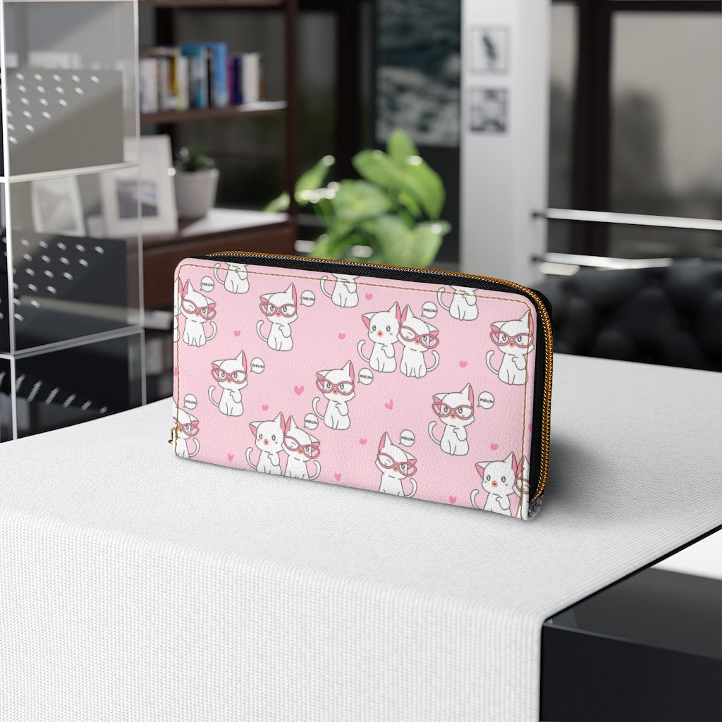 Kawaii Cats Zipper Wallet