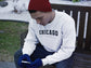 Chicago Illinois Varsity Crewneck Sweatshirt