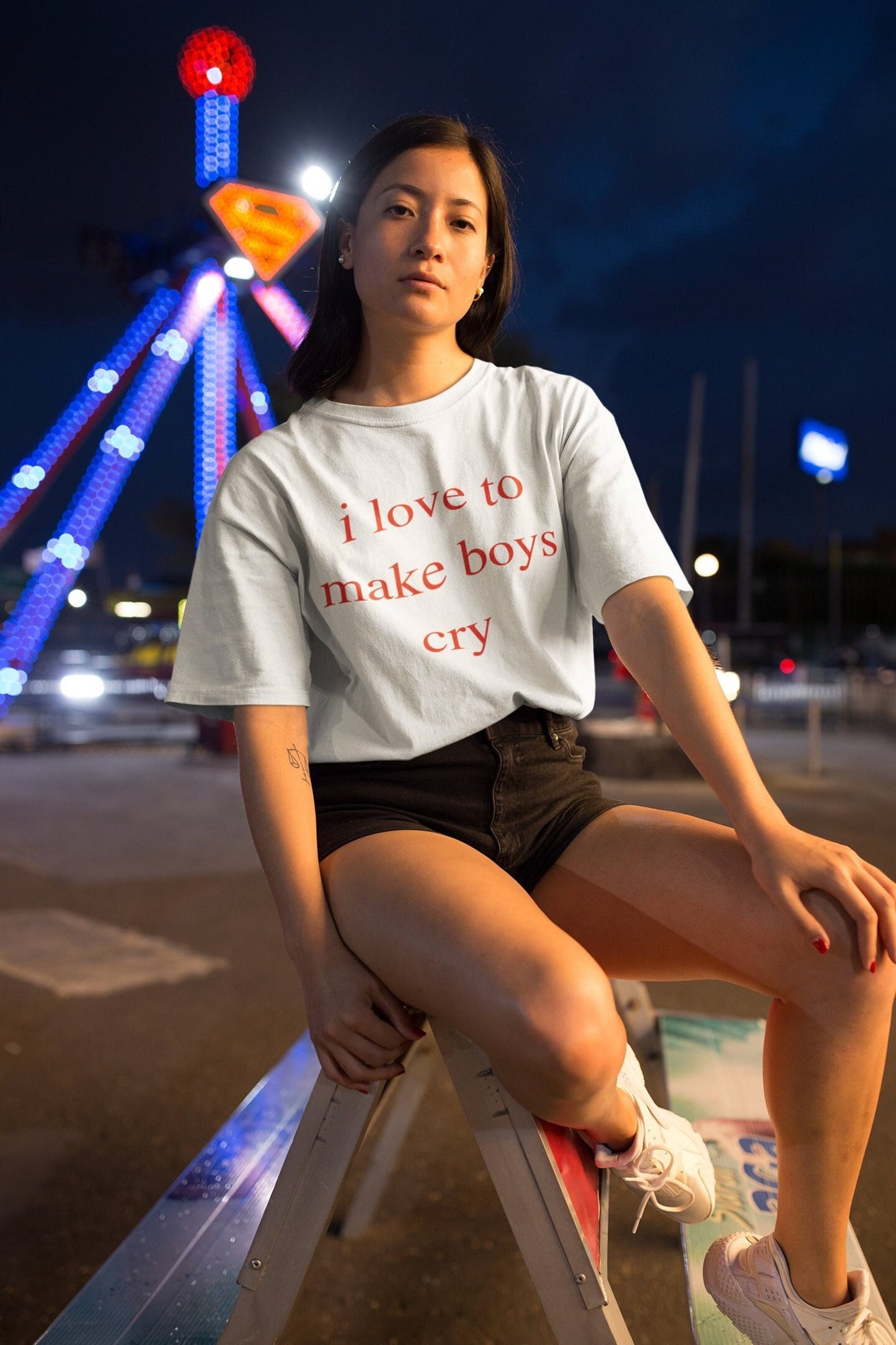 I Love To Make Boys Cry T-Shirt