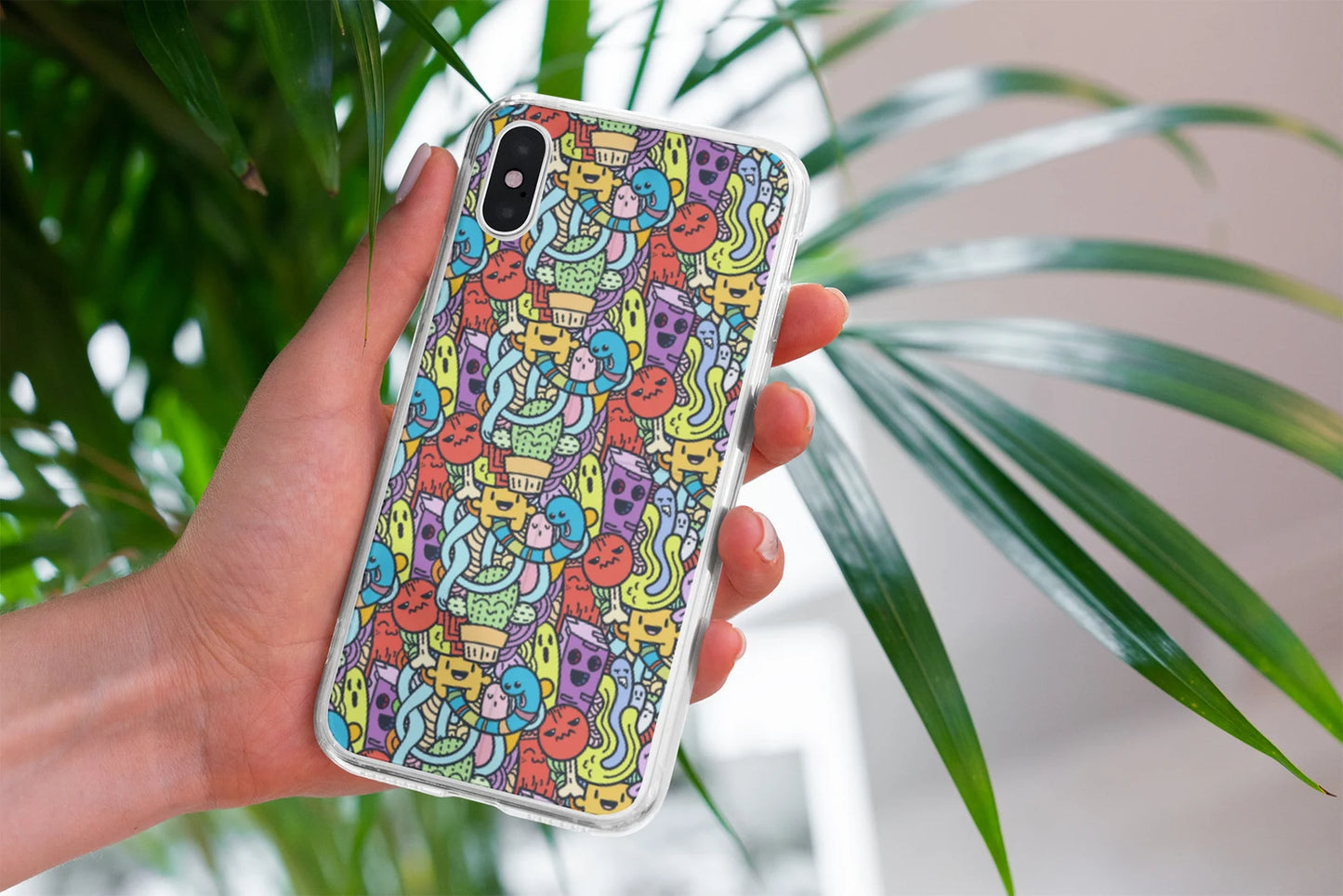 Kawaii Doodles iPhone Case