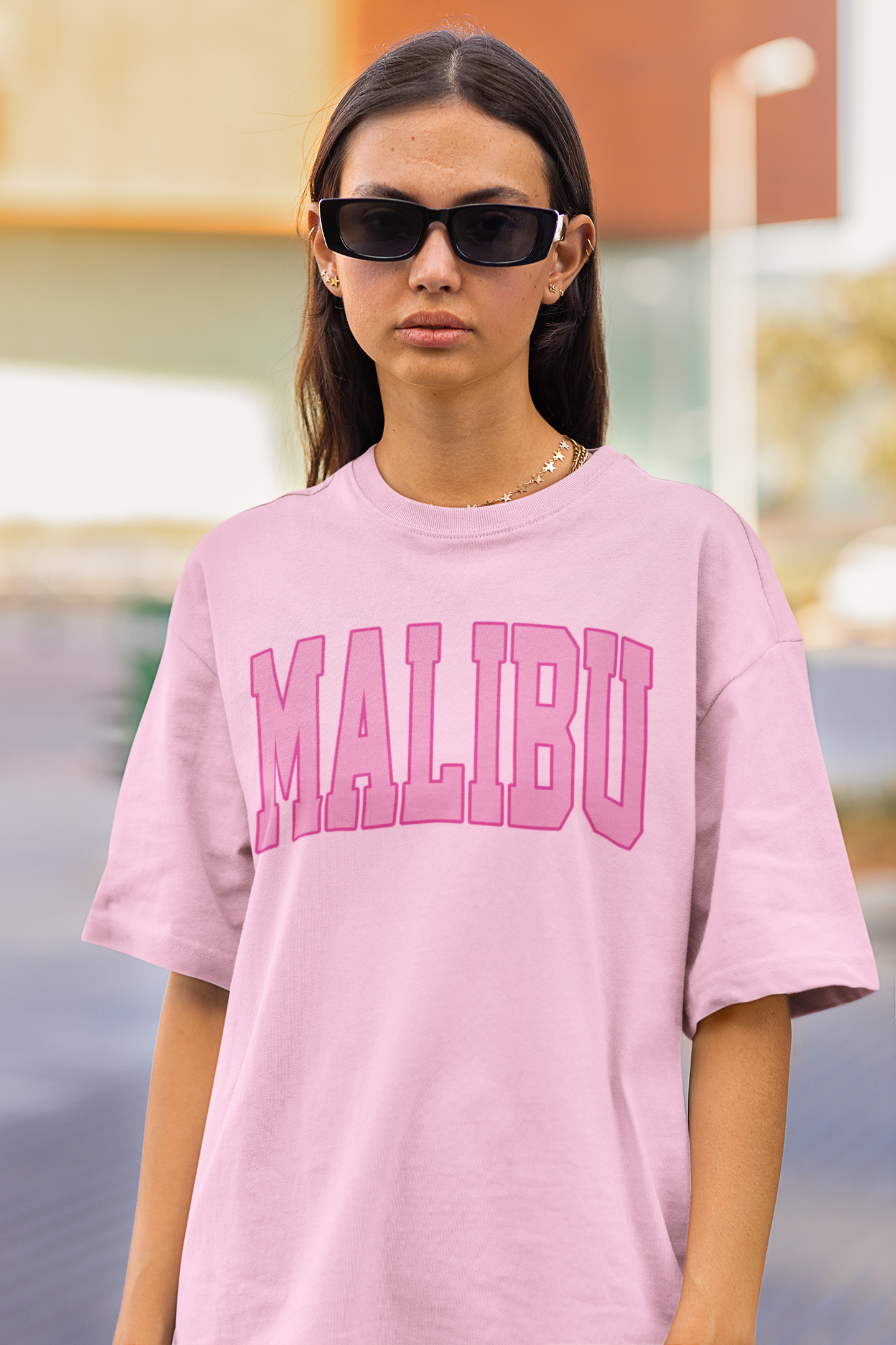 Malibu Pink Comfort Colors T-Shirt Blossom