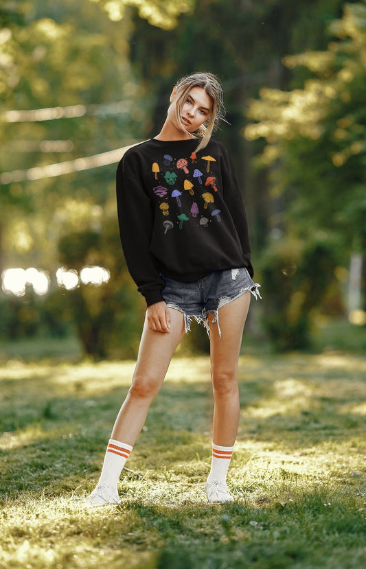 Mushroom Crewneck Sweatshirt