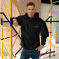 LGBT Pride Embroidered Champion Packable Jacket Black