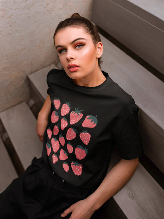 Cottagecore Strawberry T-Shirt