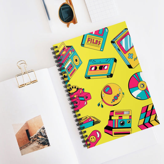 90s Retro Kidcore Spiral Notebook