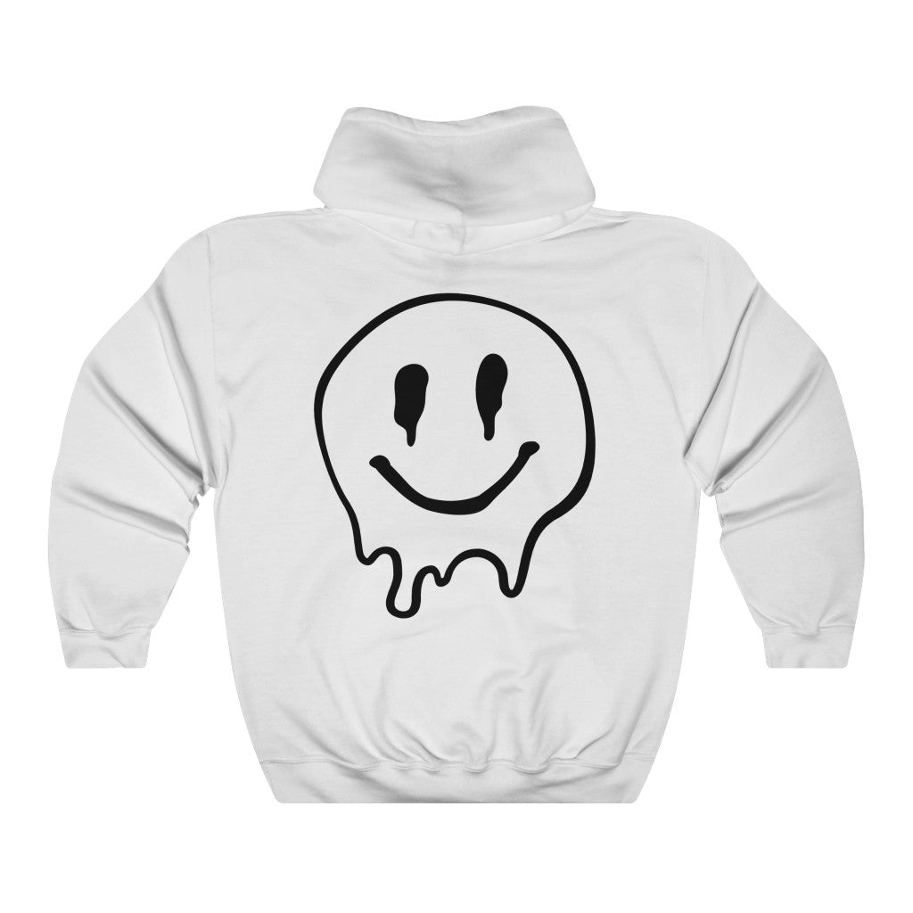 Melting Smiley Face Hoodie