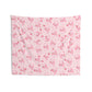 Kawaii Strawberry Milk Indoor Wall Tapestry