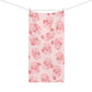 Kawaii Strawberry Milk Beach Towel