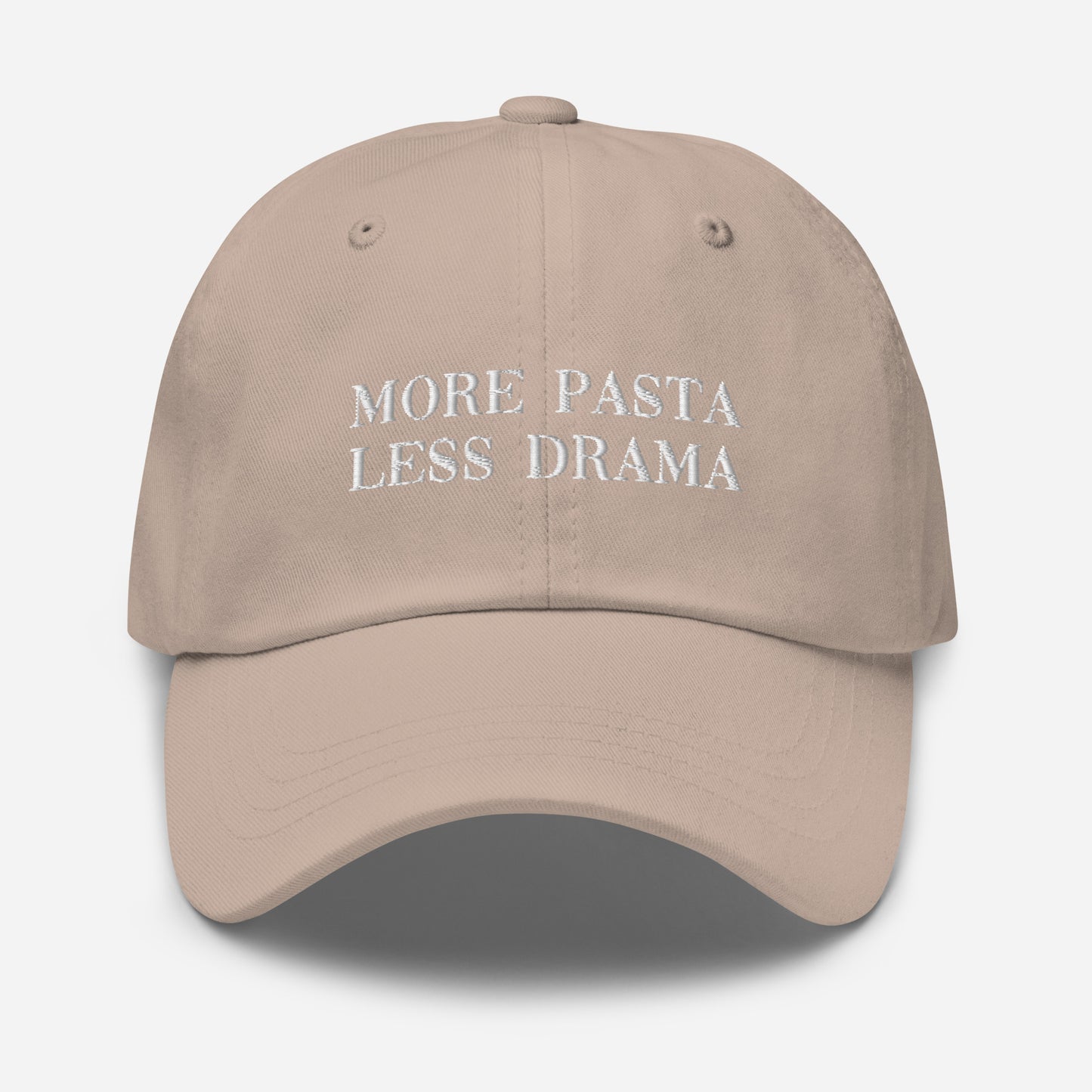 More Pasta Less Drama Hat