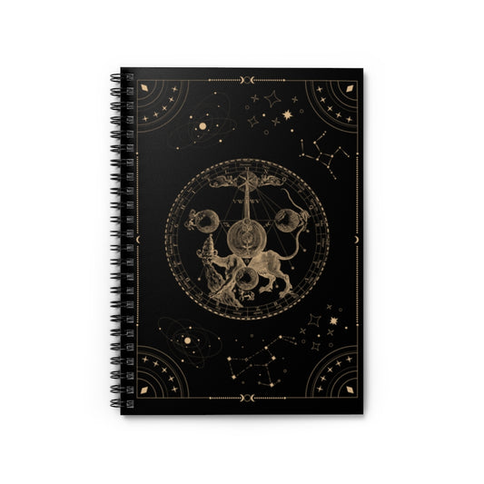 Celestial Spiral Notebook