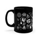 Witchy Occult Mystical Magic 11oz Black Mug