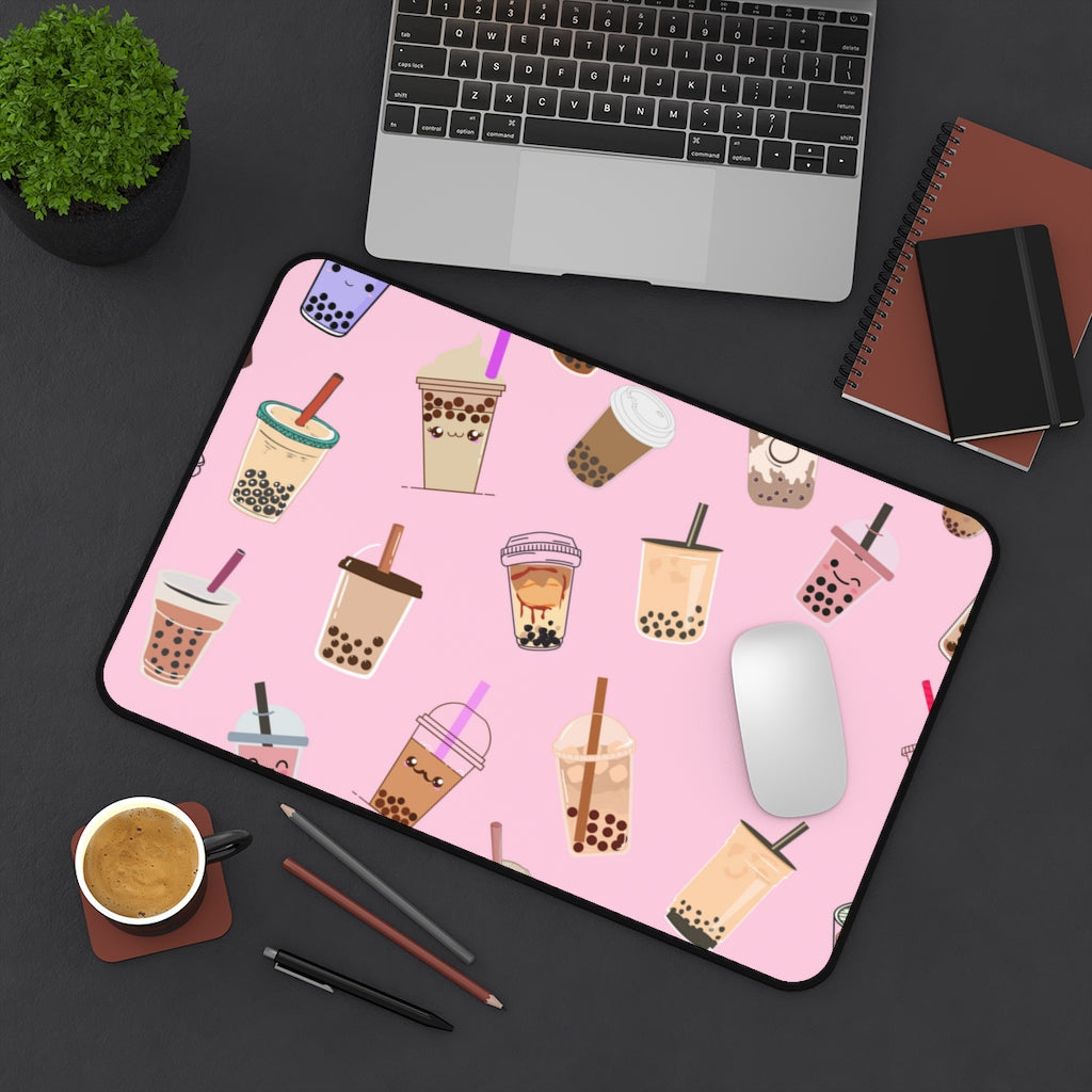 Kawaii Boba Milk Tea Desk Mat