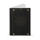 Celestial Sun Spiral Notebook