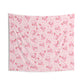 Kawaii Strawberry Milk Indoor Wall Tapestry