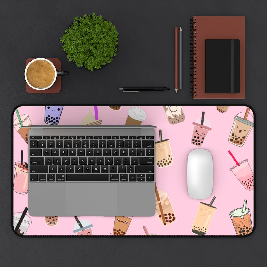 Kawaii Boba Milk Tea Desk Mat