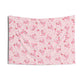 Kawaii Strawberry Milk Indoor Wall Tapestry