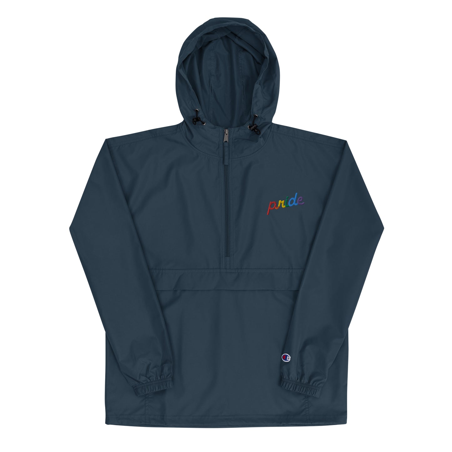 LGBT Pride Embroidered Champion Packable Jacket