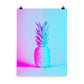 Vaporwave Futuristic Pineapple Poster Print Wall Art