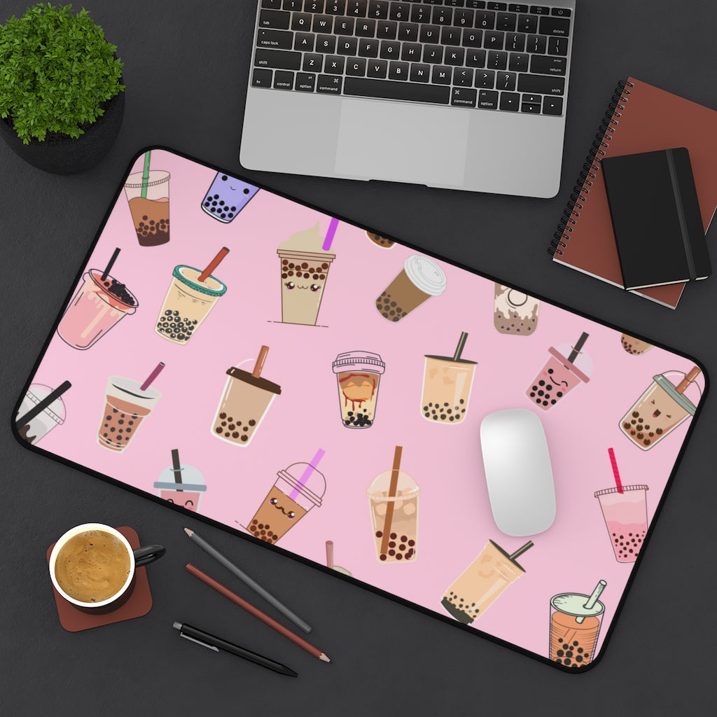 Kawaii Boba Milk Tea Desk Mat